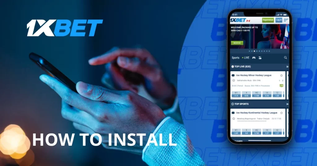 How to Install 1xbet app